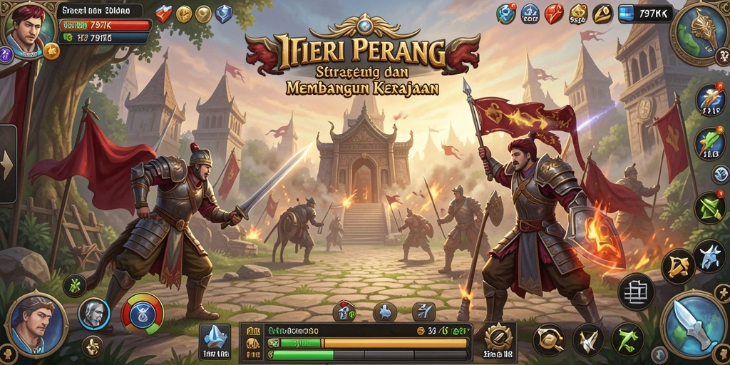 Tampilan gameplay <strong>797K</strong> yang memukau dengan strategi perang yang mendebarkan.