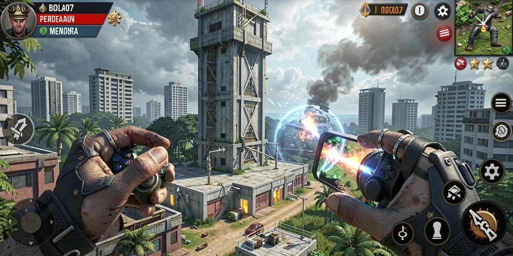 Gameplay Tower Defense yang seru dan menantang di BOLA07.