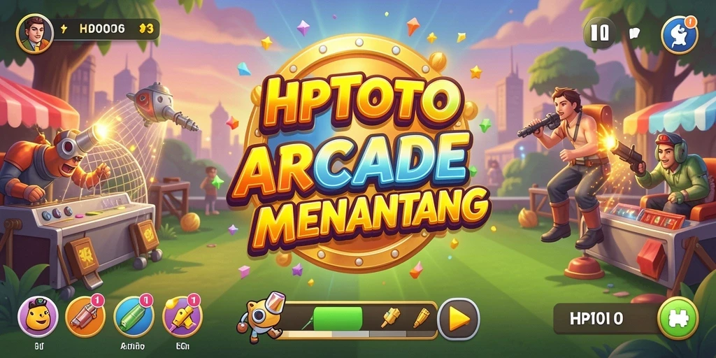 Tampilan gameplay seru HPTOTO yang penuh warna dan tantangan.