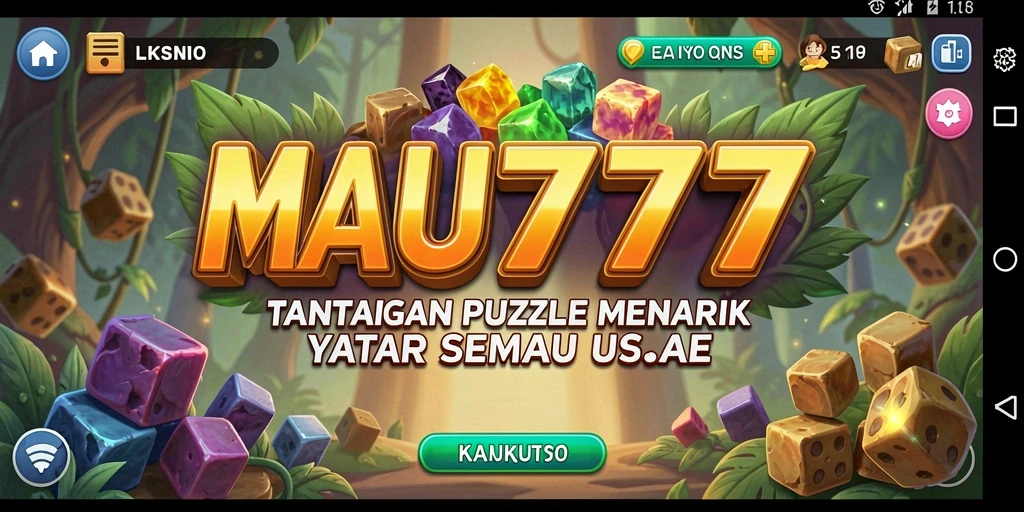 Tampilan gameplay MAU777 dengan tantangan Puzzle yang menarik.